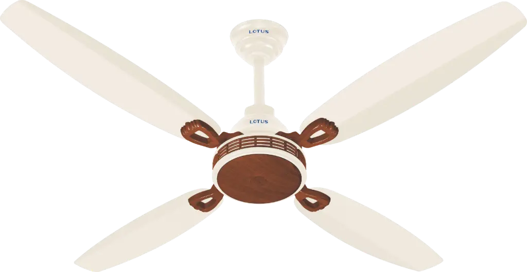 Tulip Model With Remote Control Cream + Dark Wood BLDC INVERTER 30W 56"