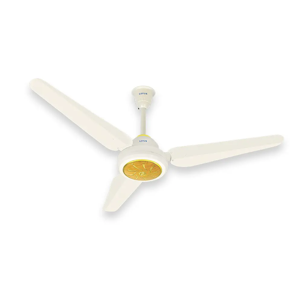 Jasmine Model With IR Remote Control Cream + Light Wood BLDC AC/DC 60W Hybrid 56"