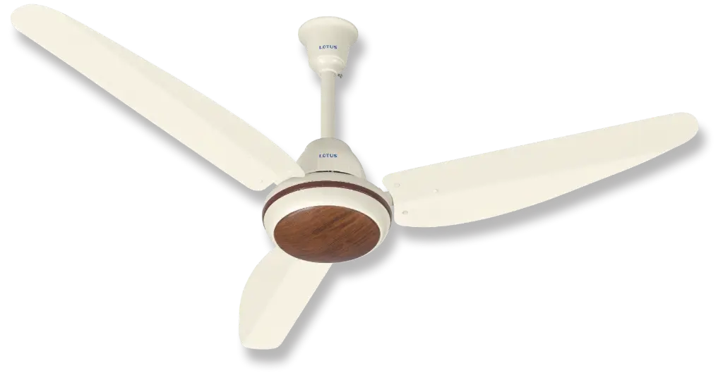 Apple Model With Remote Control Cream + Dark Wood BLDC INVERTER  60W Hybrid 56"