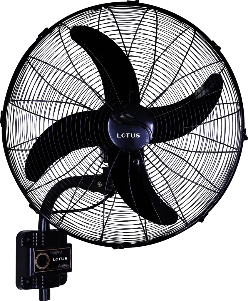 Lotus Mega Bracket Fan Copper Full Black 24"