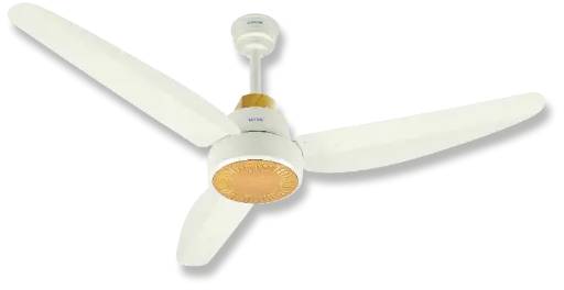 [7812] Lily Model With Remote Control Cream + Light Wood BLDC AC/DC 60W Hybrid 56"