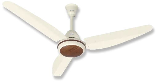 [7829] Apple Model With Remote Control Cream + Dark Wood BLDC AC/DC 60W Hybrid 56"